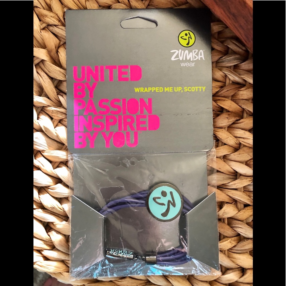 Official NWT Zumba wrap bracelet